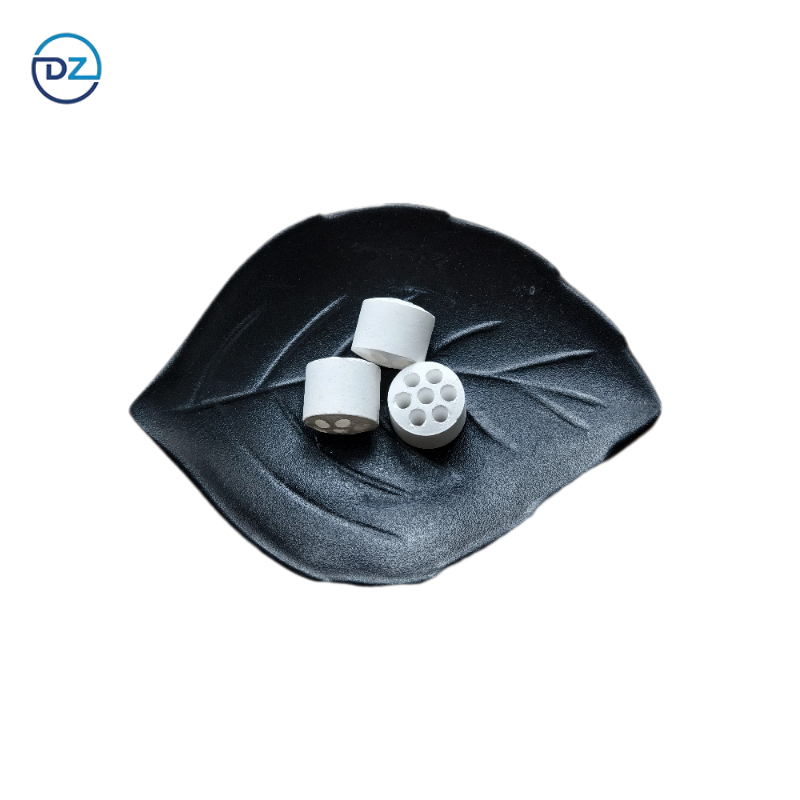 7-Hole Cylindrical α-Alumina Carrier with High Thermal Stability