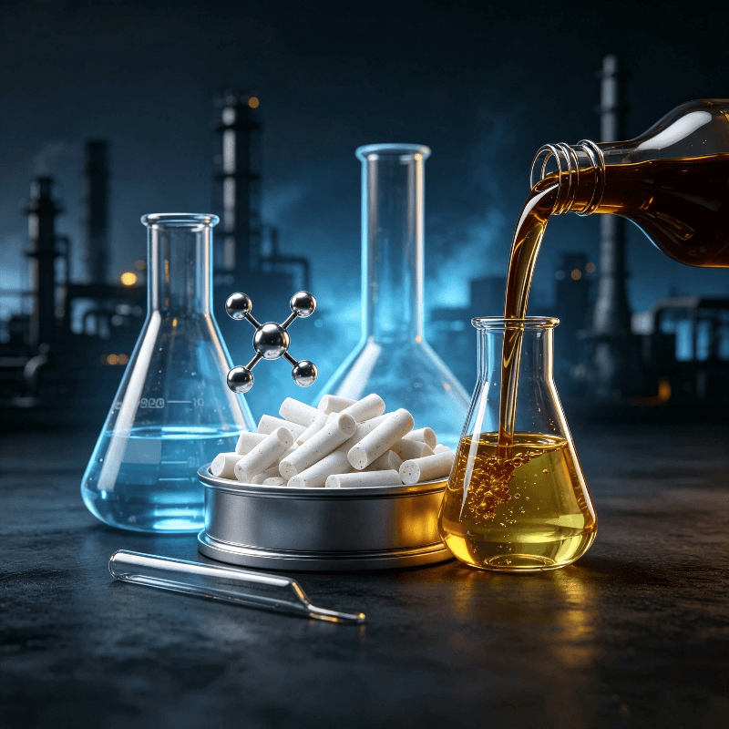 Waste Tire Pyrolysis Oil to Diesel Catalyst DD-25